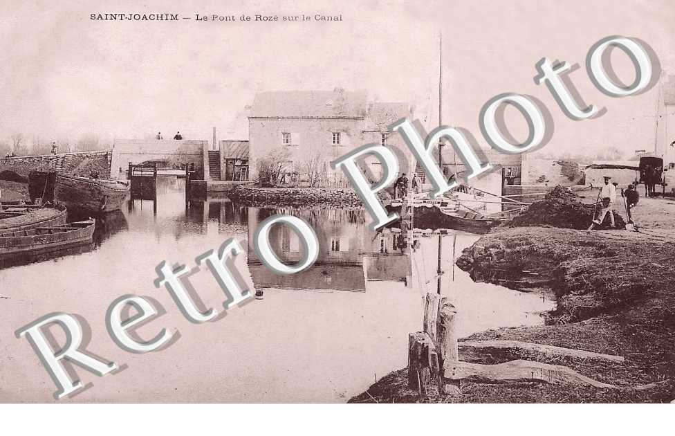 le pont de Roze sur le canal