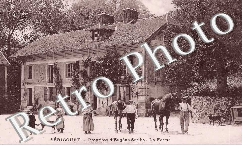 propriété d'Eugène Scribe. La ferme