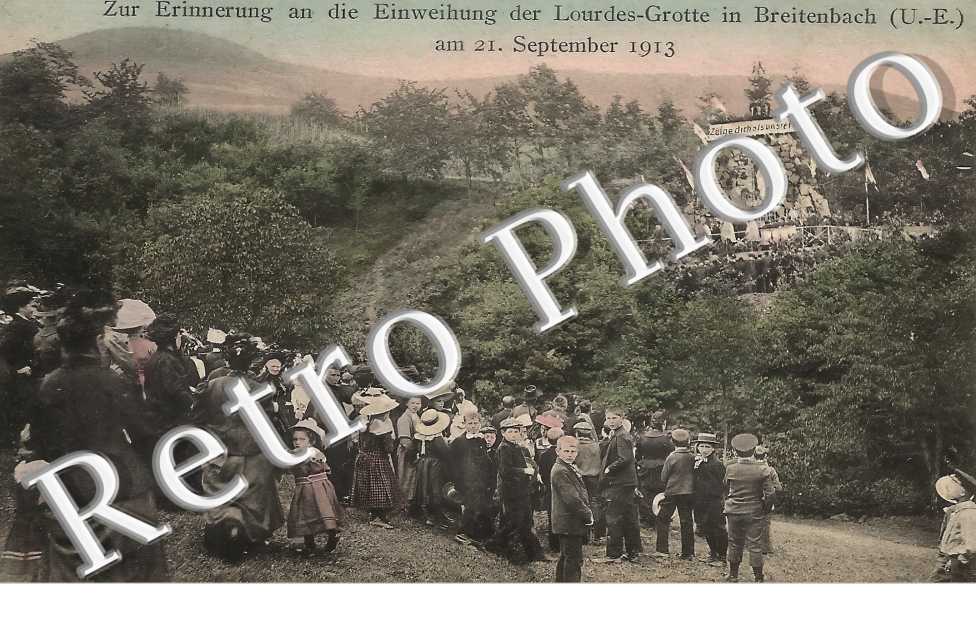 Lourdes-Grotte 21 septembre 1913