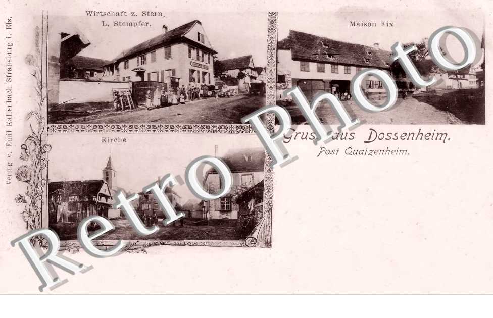Wirtschaft L. Stempfer Maison Fix