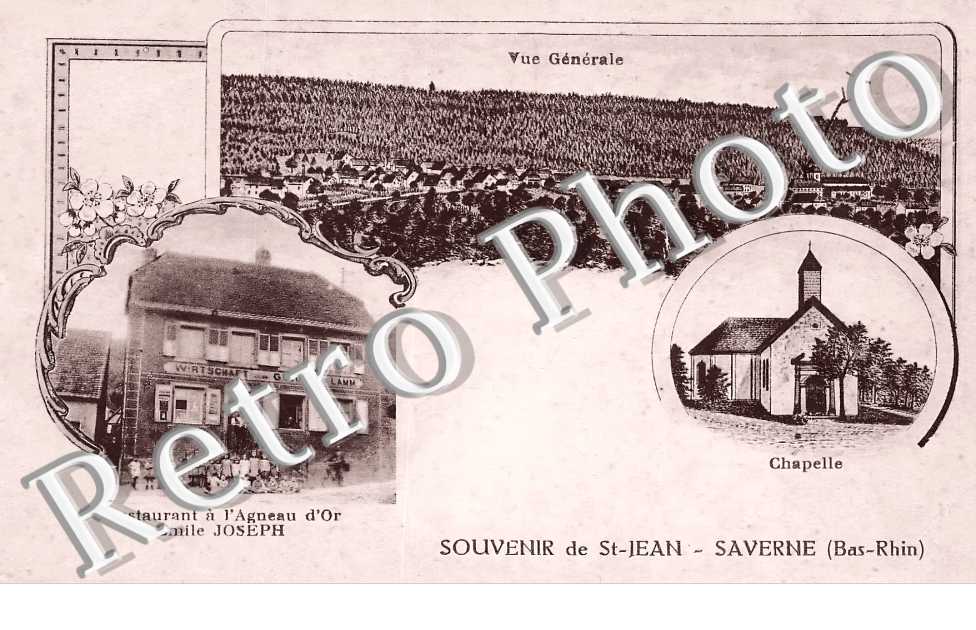 restaurant à l&#039;Agneau d&#039;Or Emile Joseph