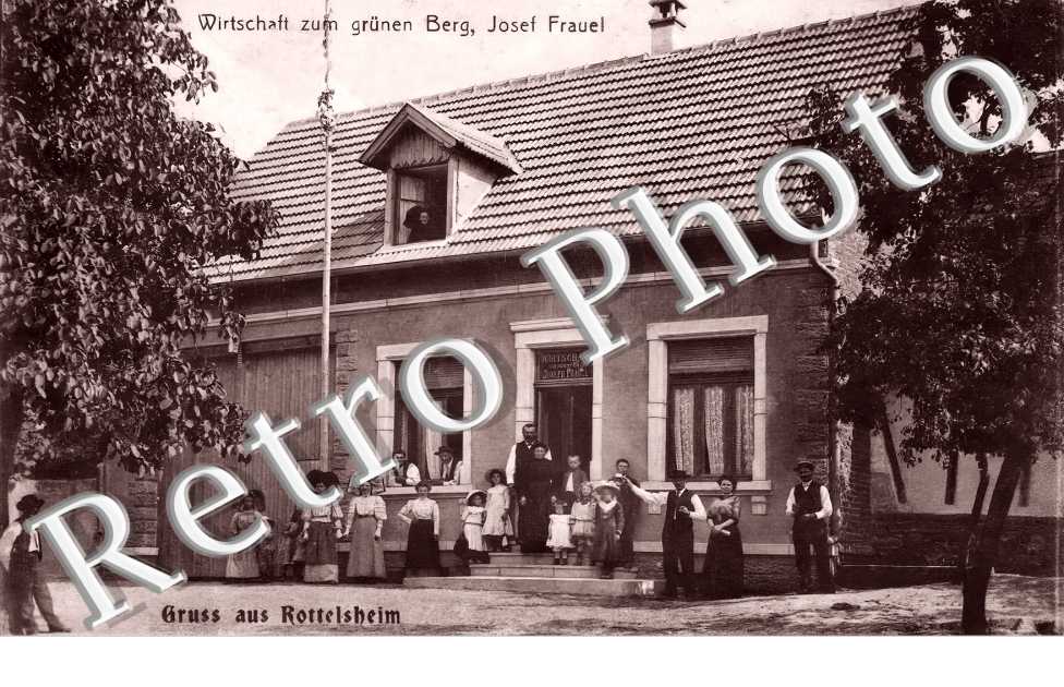 Wirtschaft  zum grûnen Berg, Josef Frauel