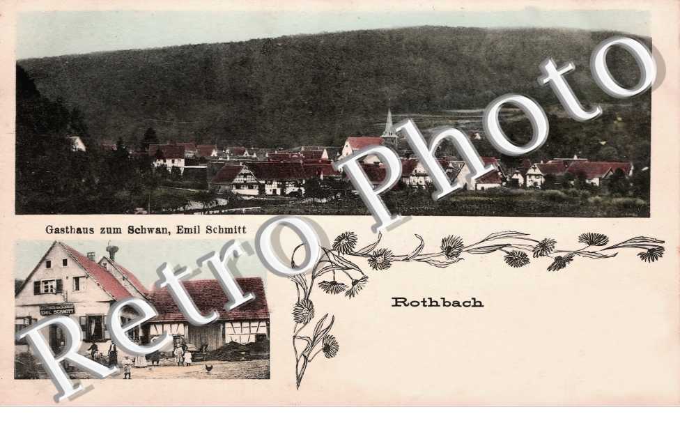 Gasthaus  zum Schwan; Emil Schmitt