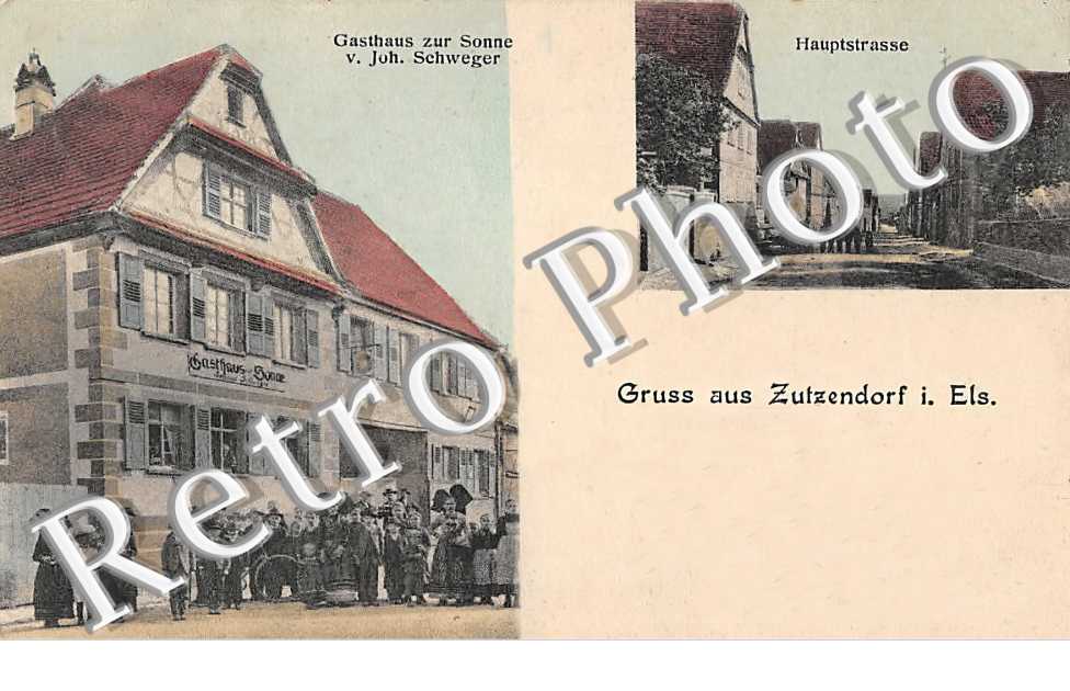 Gasthaus zur Sonne v. Joh. Schweger