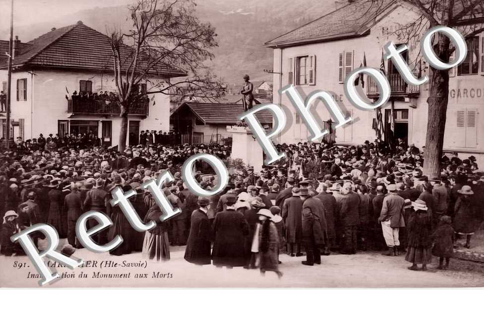 Inauguration du Monument aux morts