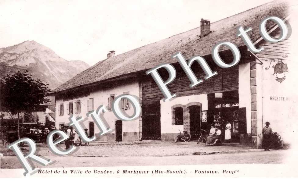 Hôtel de la ville de Genève Fontaine propr.