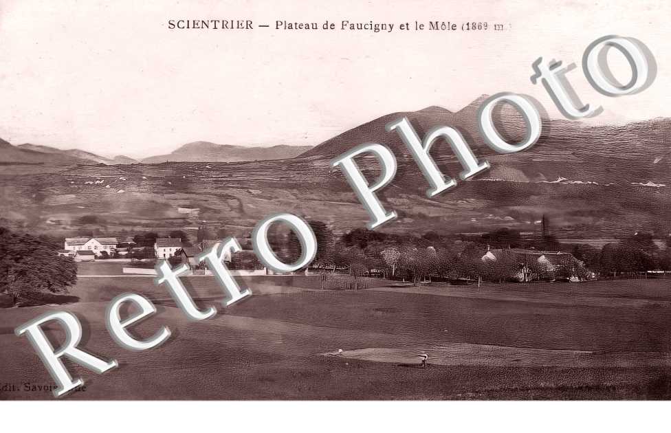 plateau de Faucigny et le Môle