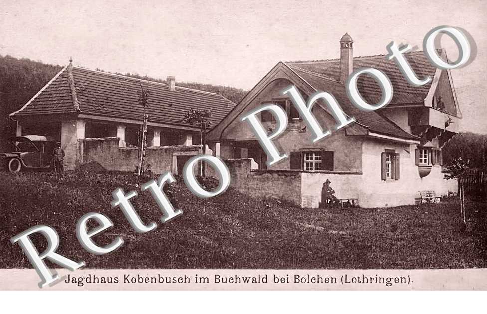 Jagdhaus Kobenbusch im Buchwald bei Bolchen