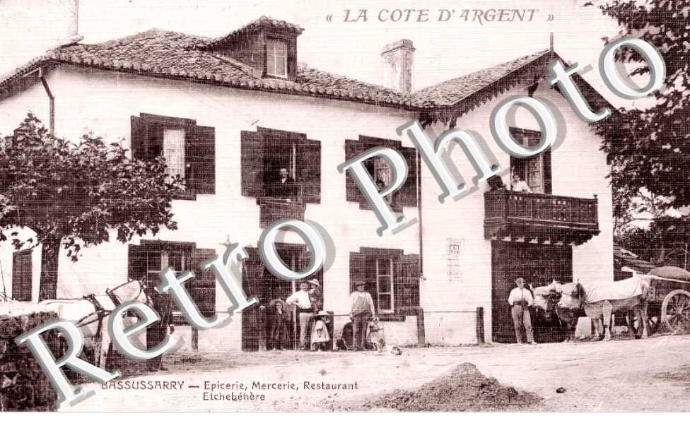 épicerie, mercerie, restaurant Etchebéhère