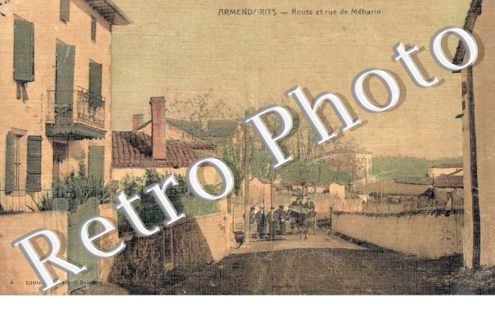 route et rue de Méharin