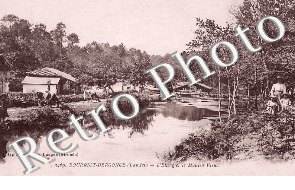 l&#039;étang et le Moulin Vieux