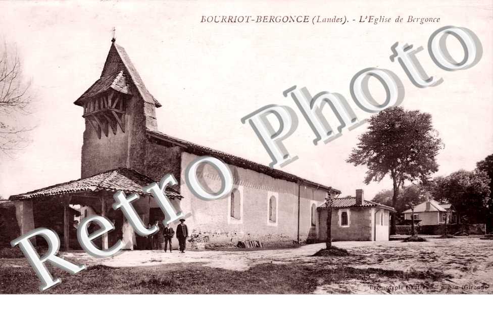 l&#039;église de Bergonce