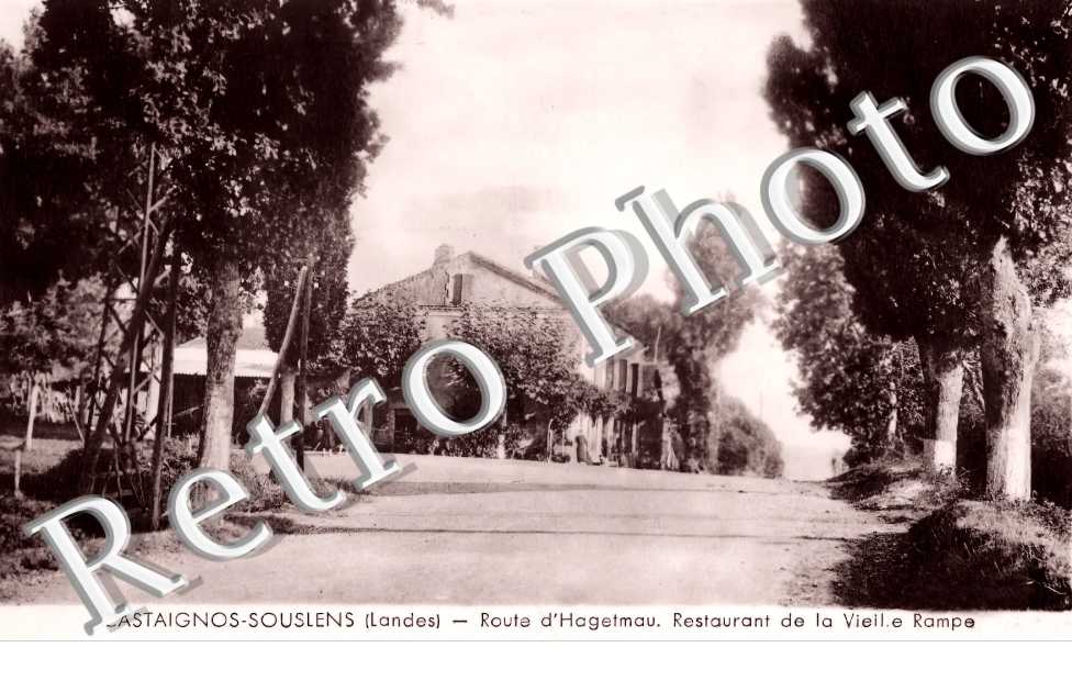 route d&#039;Hagetmau. Restaurant de la Vieille Rampe