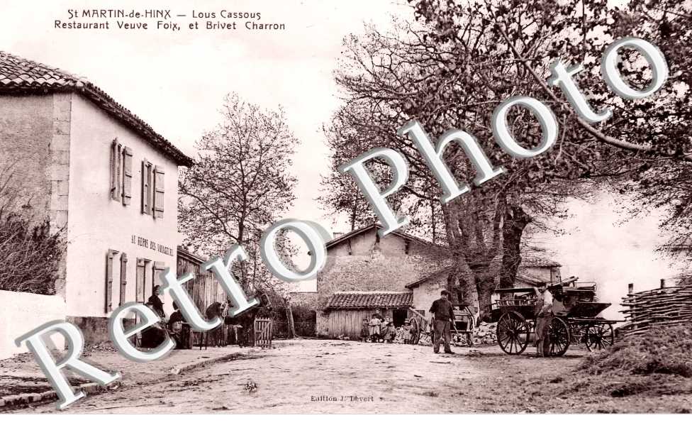 Lous Cassous Restaurant Veuve Foix et Brivet Charron