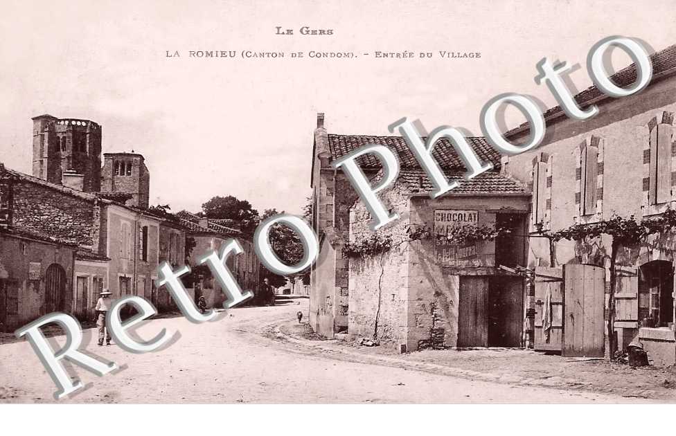 entrée du village 