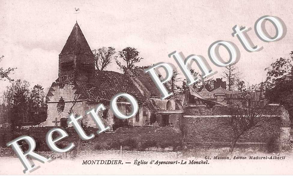 église d&#039;Ayencourt-le-Monchel  