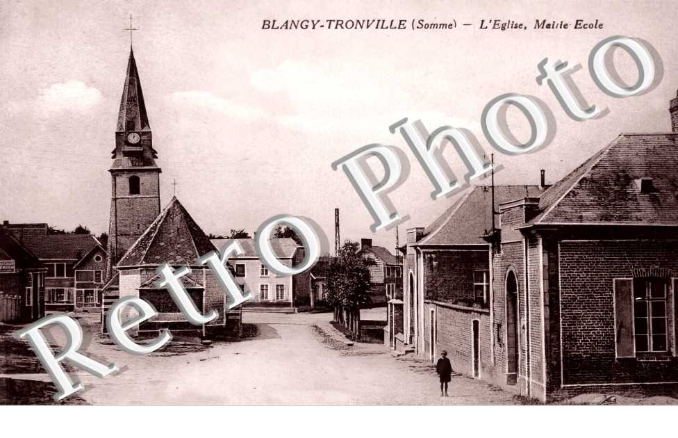 l&#039;église, mairie Ecole