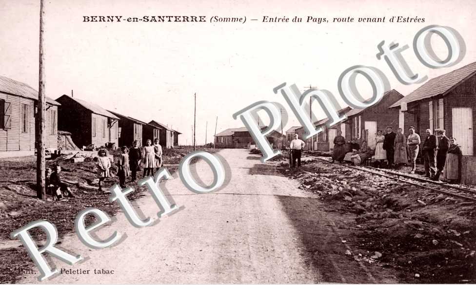 entrée du pays, route venant d&#039;Estrées
