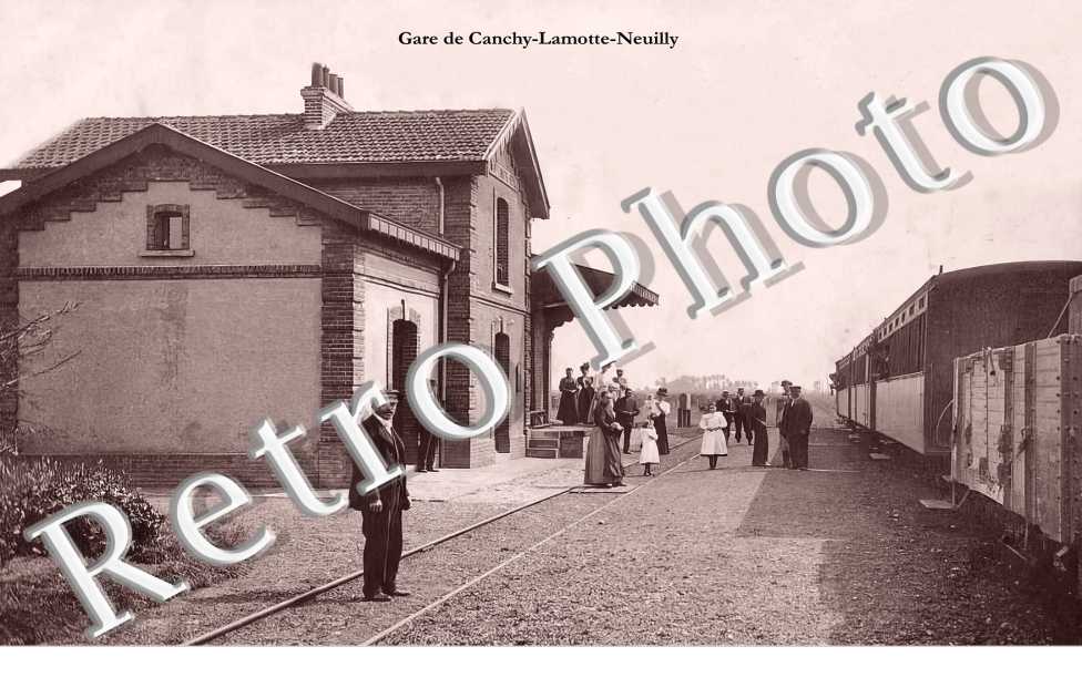 la gare de Canchy-Lamotte-Neuilly