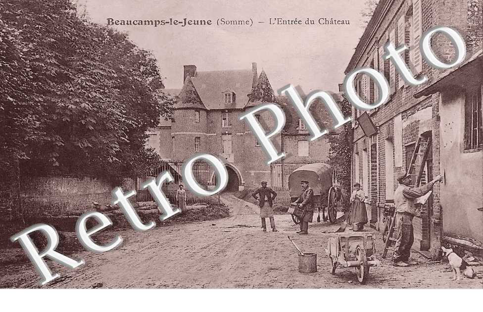 l&#039;entrée du château
