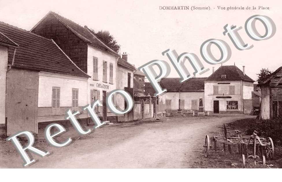 vue générale de la place