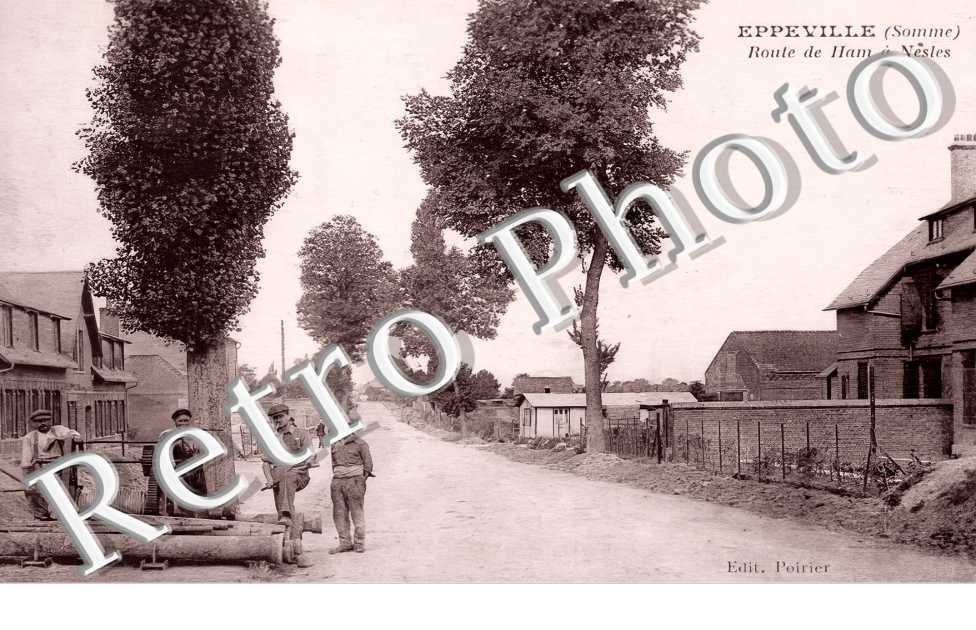 route de Ham à Nesles