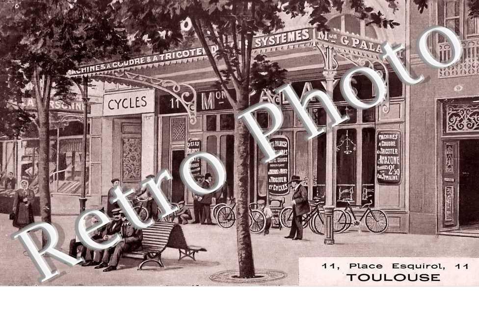 Maison G. Palaysi  11 place Esquirol (magasin de cycles)