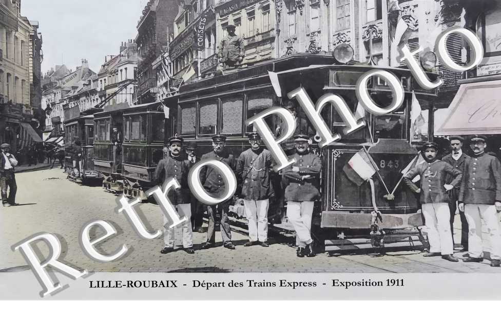 départ des trains express Lille-Roubaix