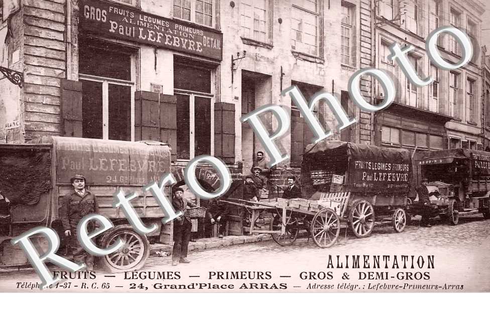 Alimentation Paul Lefebvre  24 Grand'Place  - Fruits-Légumes-Primeurs- Gros et Demi-Gros