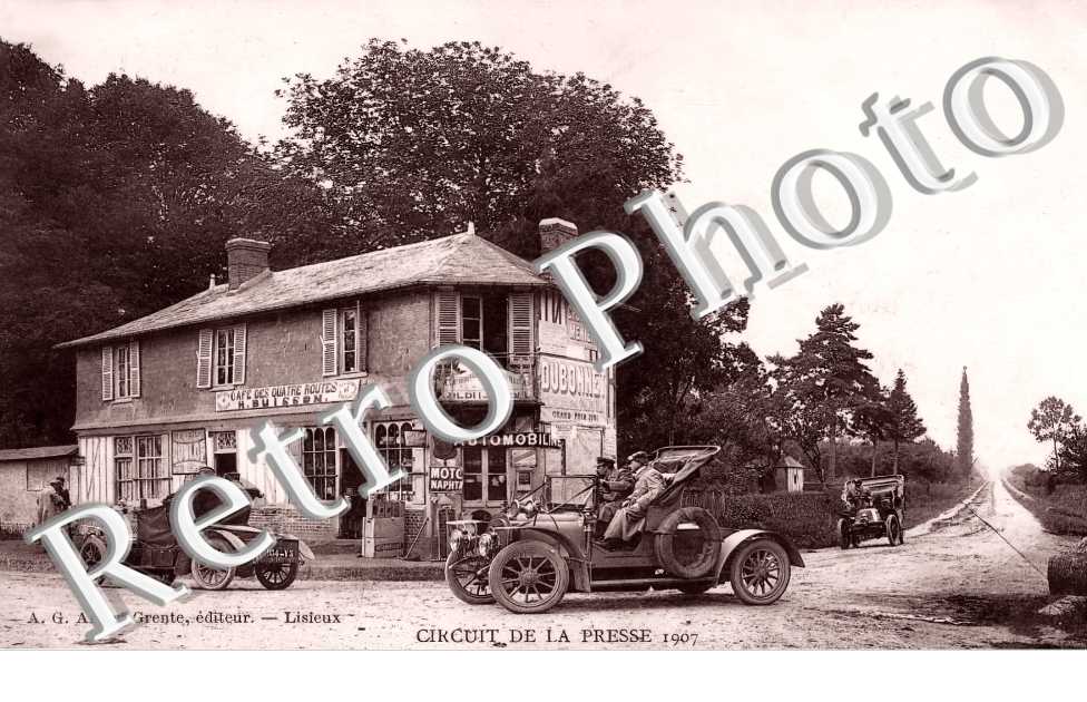 Circuit de la presse 1907 - Café des Quatre routes H. Buisson