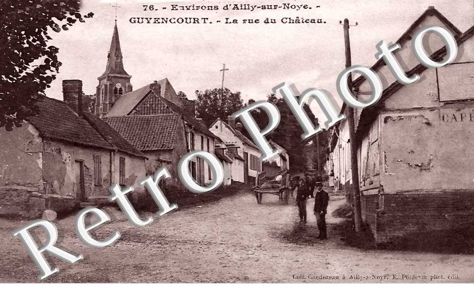la rue du château