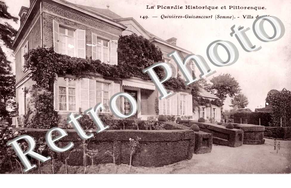 Quivières-Guizancourt  Villa des Ifs