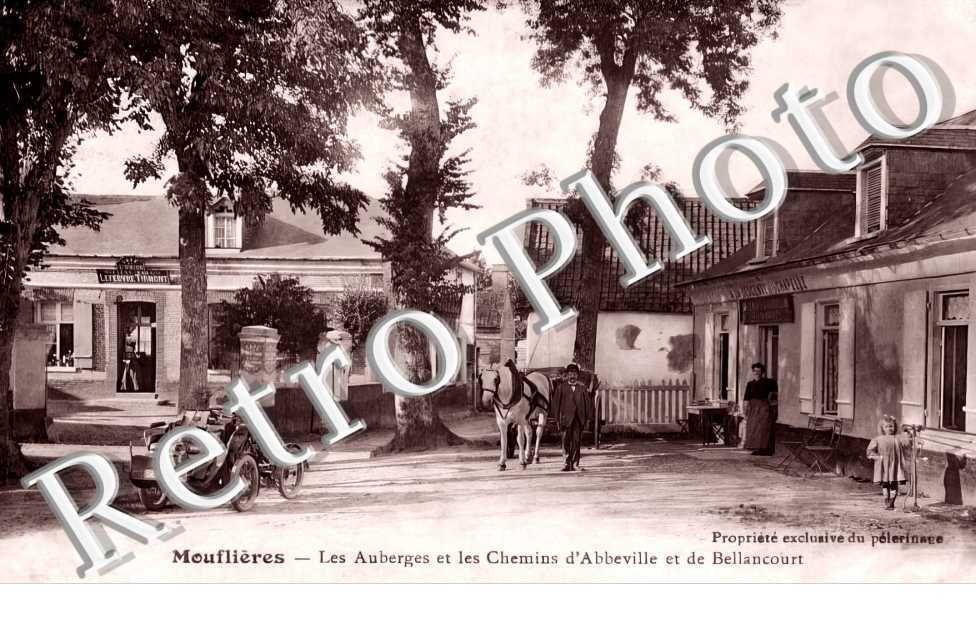 les auberges et les chemins d&#039;Abbeville et de Bellancourt