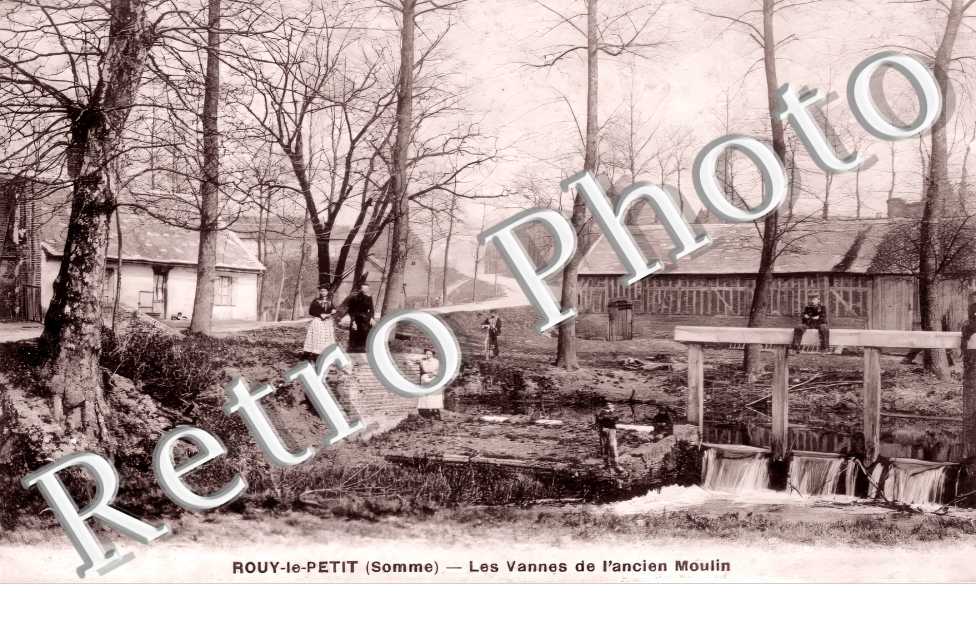 les vannes de l&#039;ancien moulin