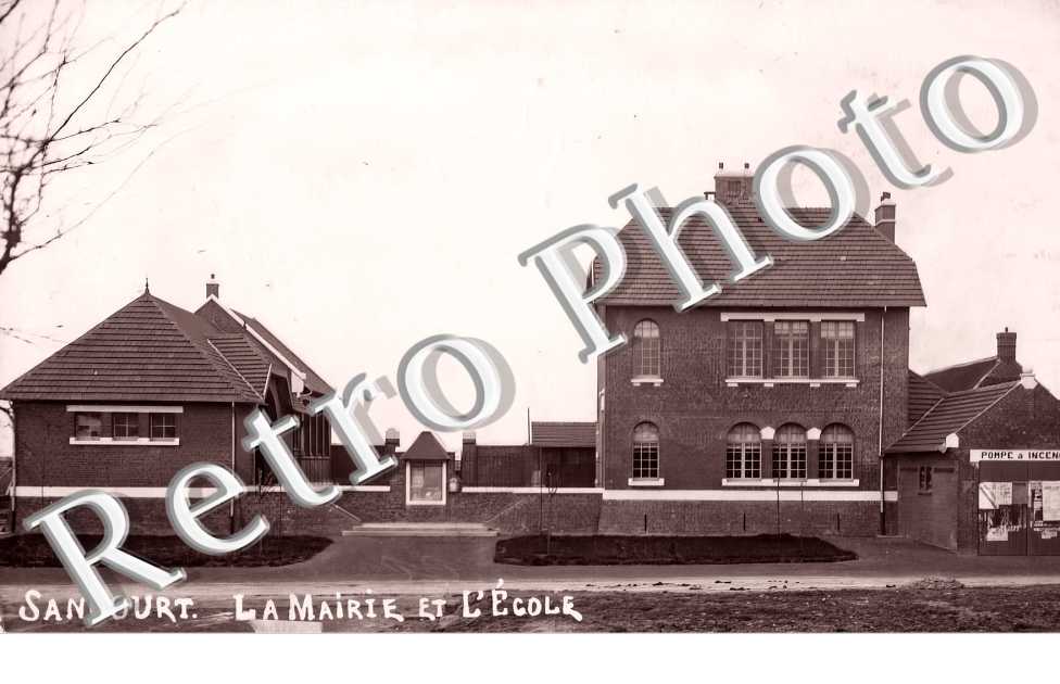 la mairie et l&#039;école