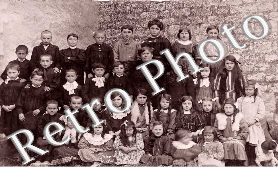 photo d'école 1914