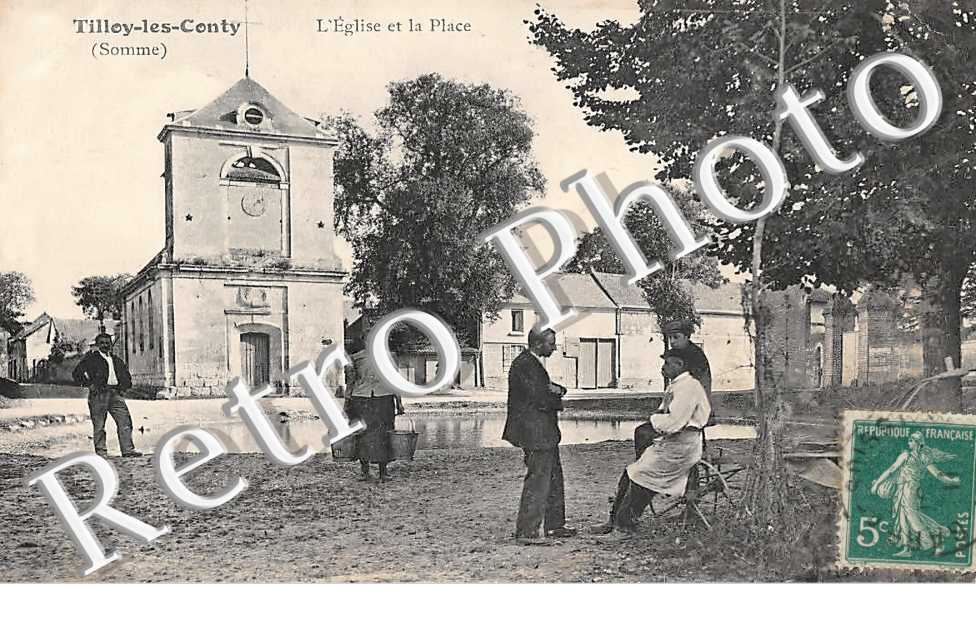 l&#039;église et la place
