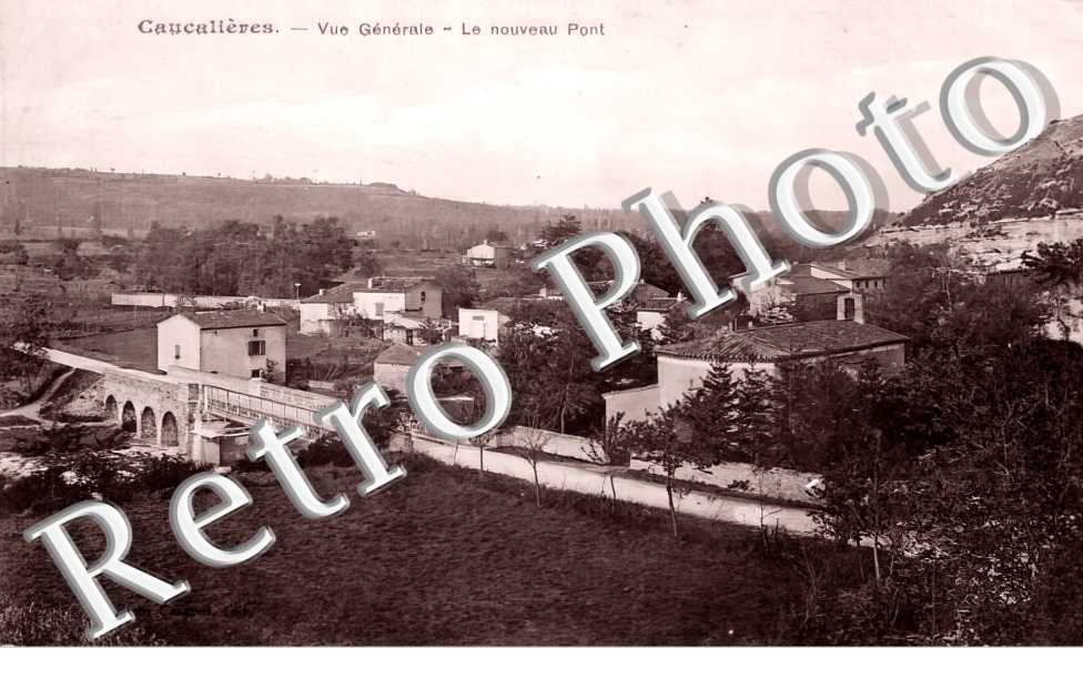 vue générale, le nouveau pont