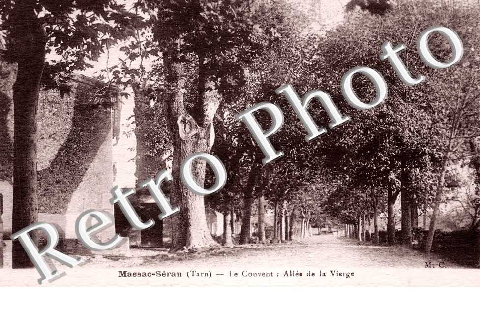 le Couvent : allée de la Vierge