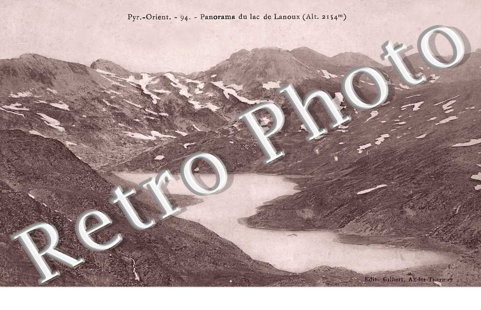 panorama du lac de Lanoux
