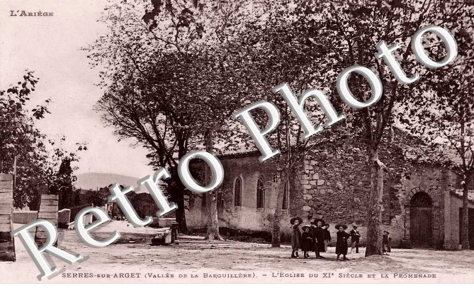 l&#039;église et la promenade