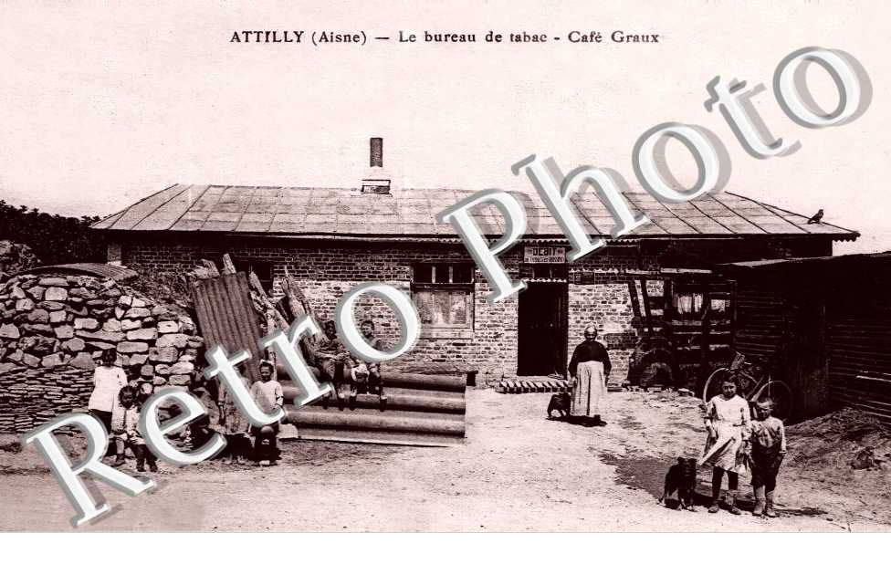 le bureau de tabac. Café Graux