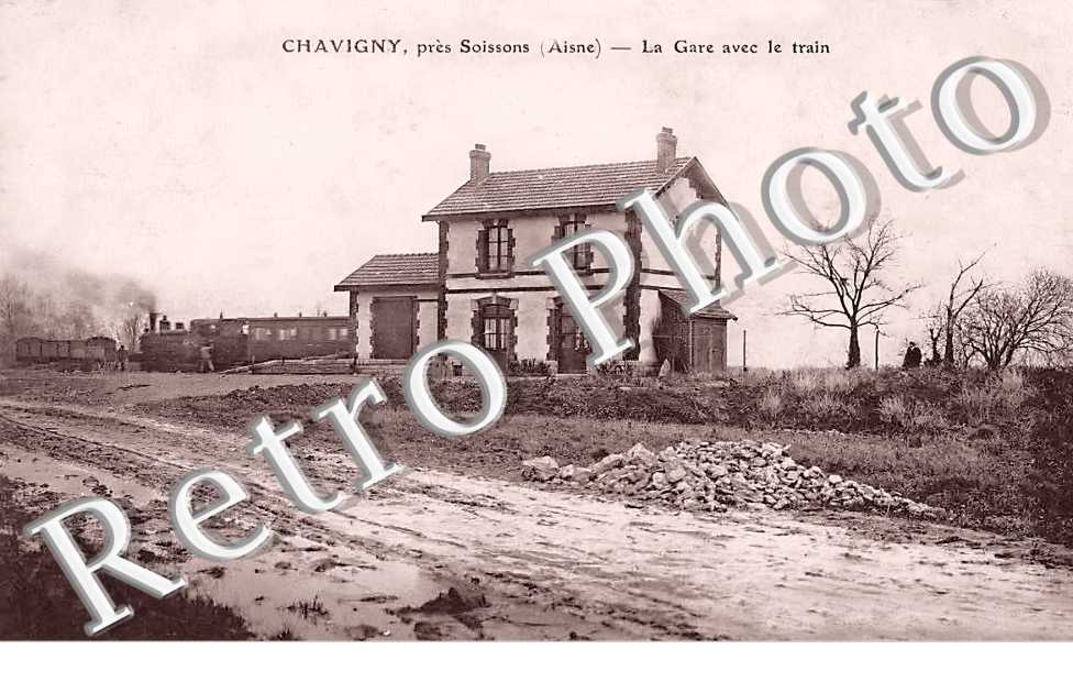 la gare avec le train