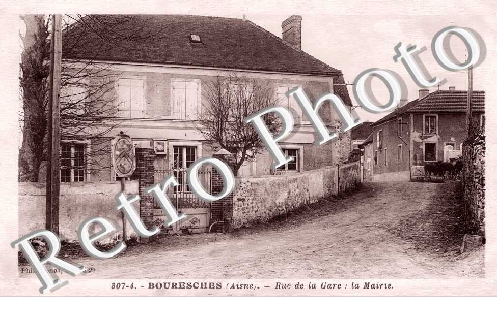 rue de la gare, la mairie