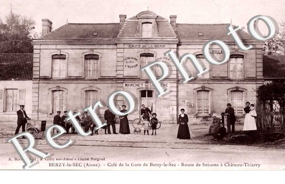 café de la gare. Route de Soissons * Château-Thierry