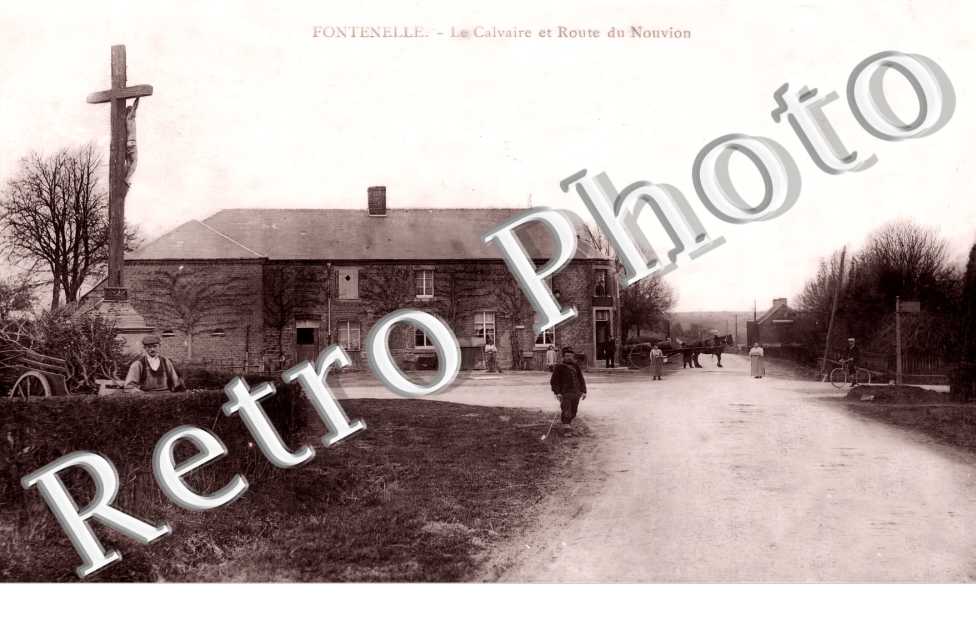 le Calvaire et route nationale