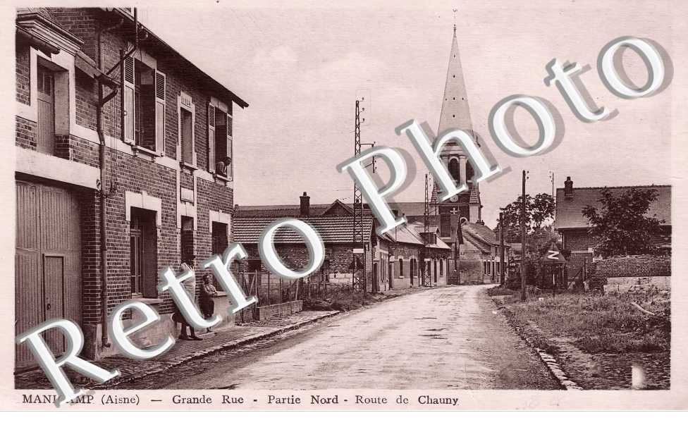 Grande rue. Route de Chauny