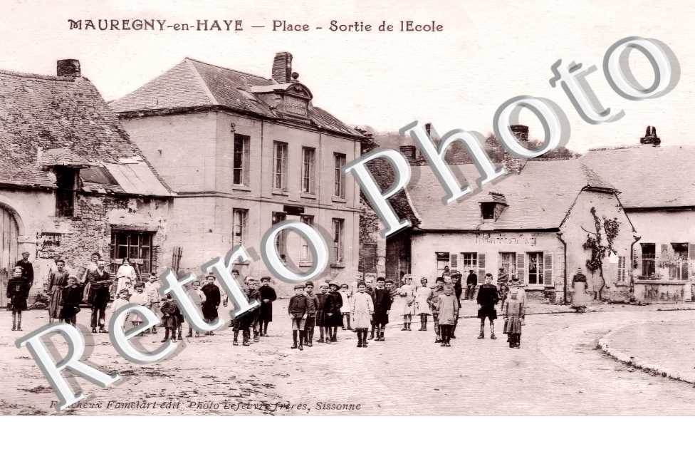 Place. Sortie de l&#039;école