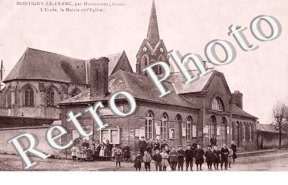 l&#039;école, la mairie et l&#039;église