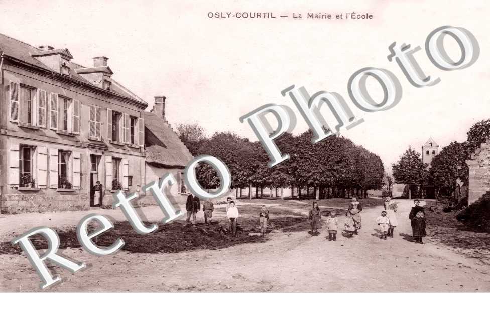 la mairie et l&#039;école